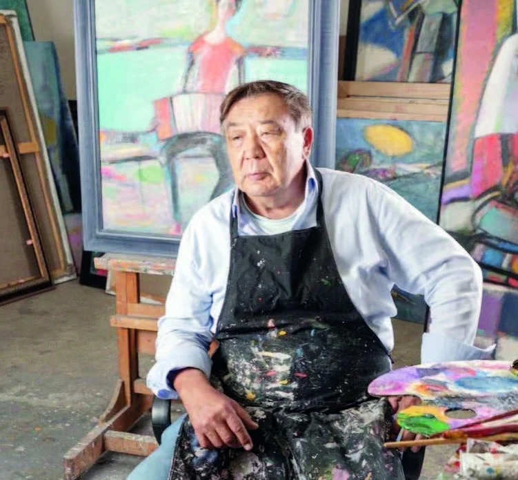 The light of the steppes on the canvas of the world 